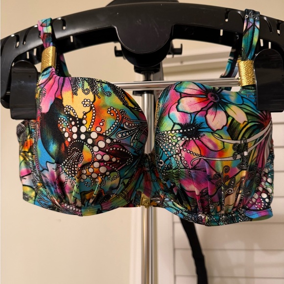 Colorful Floral Bikini Set - Picture 2 of 5